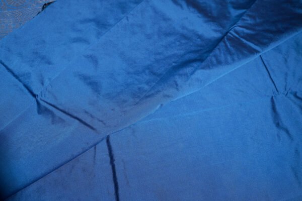 Blue - Semi Silk Saree - Image 4