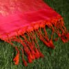 Yellow With Pink - Pure Soft Silk - Image 5