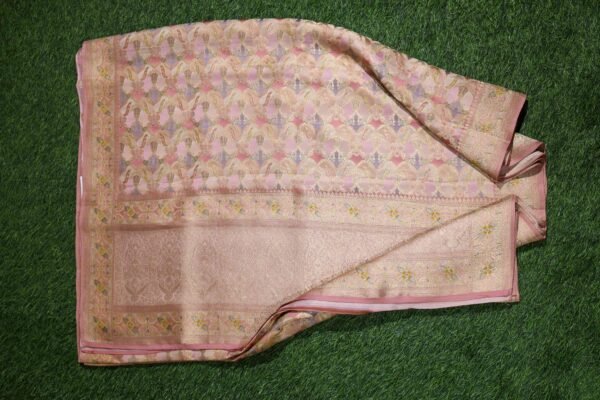 Pink Banarasi Katan - Image 3