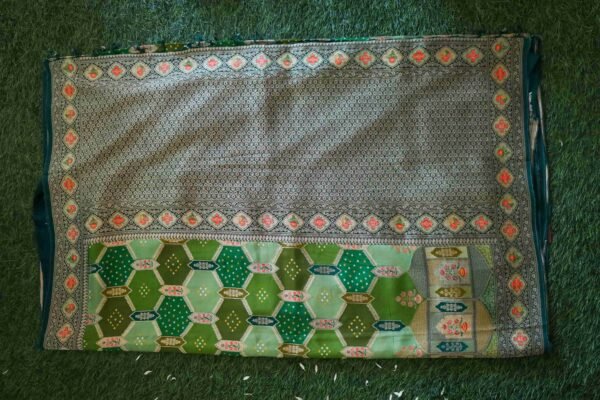 Green Banarasi Katan